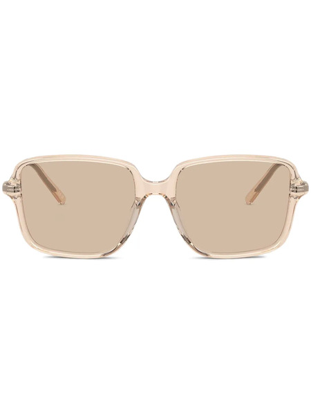  Brunello Cucinelli Oversize Frame Sunglasses - Neutrals 