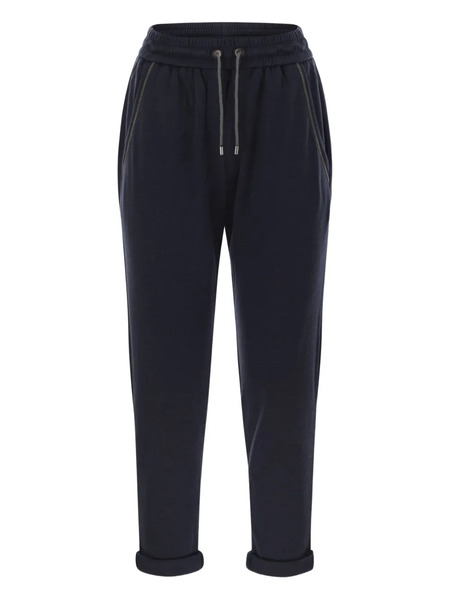  Brunello Cucinelli Pocket Drawstring Trousers - Blue 