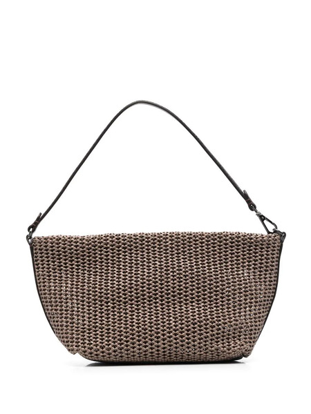  Brunello Cucinelli Raffia-effect Shoulder Bag - Neutrals 