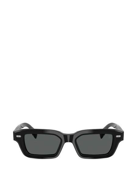 Brunello Cucinelli Rectangle-frame Sunglasses - Black 