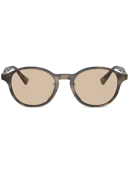  Brunello Cucinelli Round-frame Glasses - Brown 