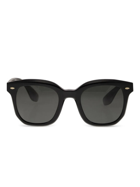 Brunello Cucinelli Round-frame Sunglasses - Black 