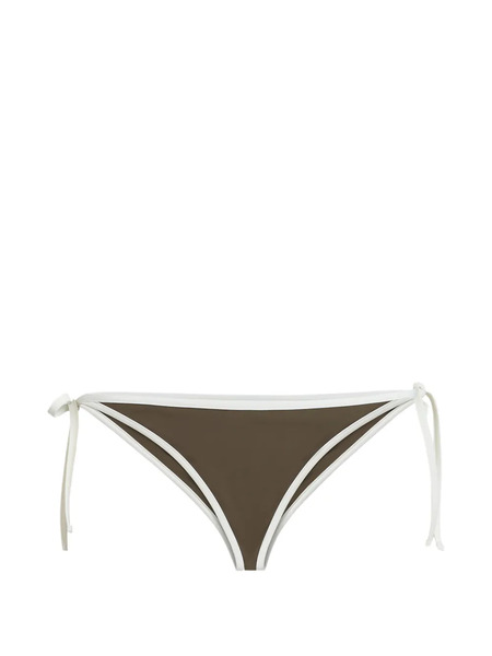  Brunello Cucinelli Self-tie Bikini Bottoms - Green 