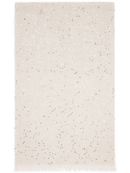  Brunello Cucinelli Sequin-embellished Scarf - Neutrals 
