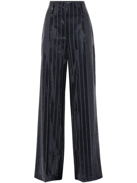  Brunello Cucinelli Sequin-embellished Trousers - Grey 