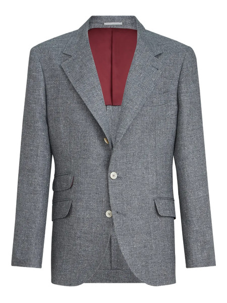  Brunello Cucinelli Single-breasted Blazer - Grey 