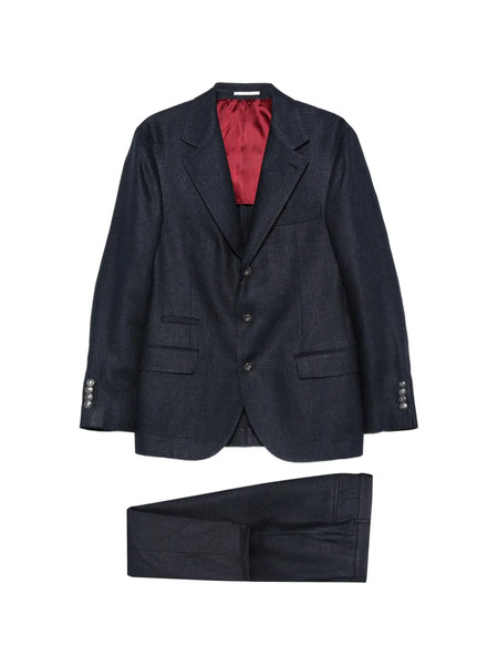  Brunello Cucinelli Single-breasted Suit - Blue 