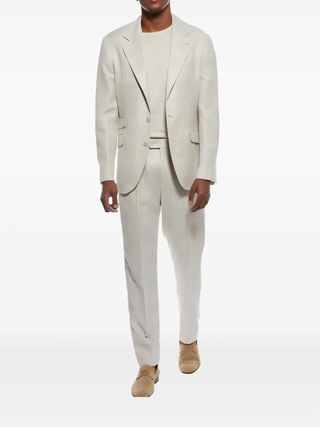  Brunello Cucinelli Single-breasted Suit - White 