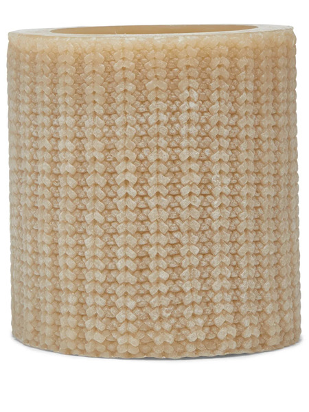  Brunello Cucinelli Small Knit-effect Wax Lantern - Neutrals 