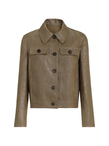  Brunello Cucinelli Sparkling Jacket - Brown 