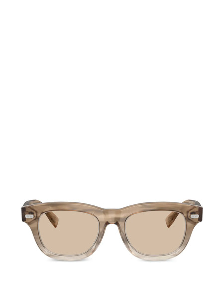  Brunello Cucinelli Square-frame Sunglasses - Neutrals 