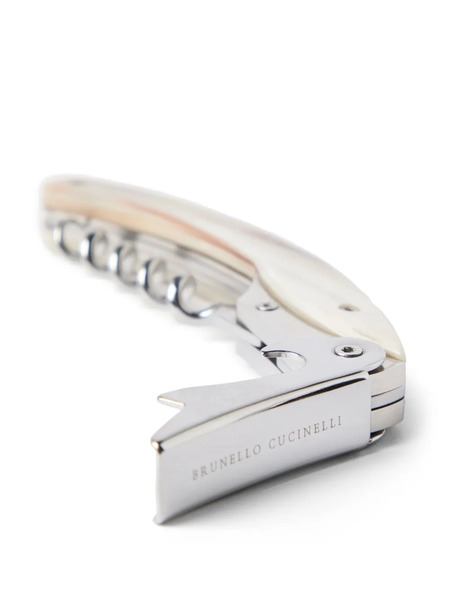  Brunello Cucinelli Stainless Steel Corkscrew - Neutrals 
