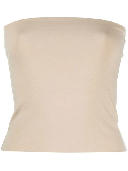  Brunello Cucinelli Strapless Bandeau Top - Neutrals 