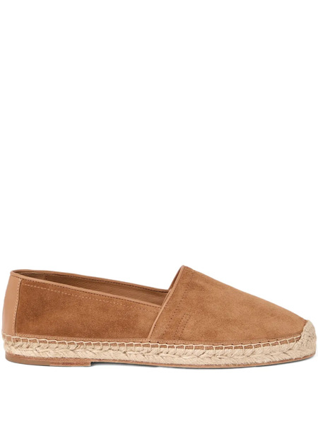  Brunello Cucinelli Suede Espadrilles - Brown 