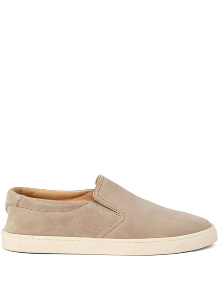  Brunello Cucinelli Suede Loafers - Neutrals 