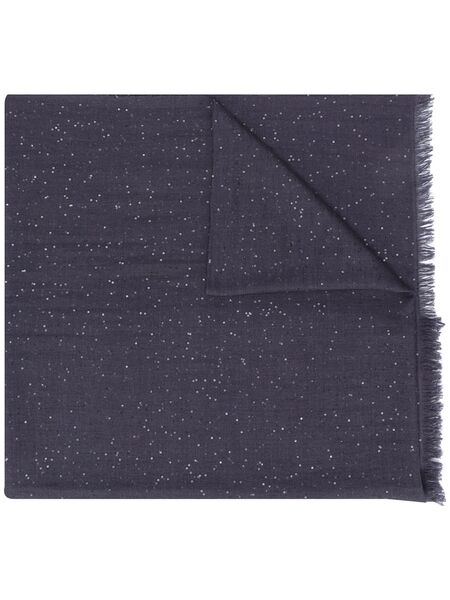  Brunello Cucinelli Textured Scarf - Blue 