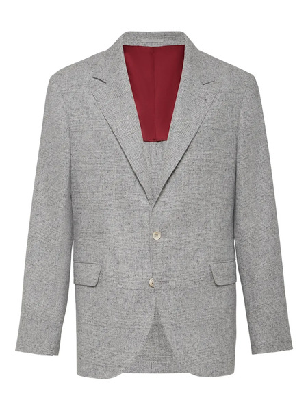  Brunello Cucinelli Three-button Blazer - Grey 