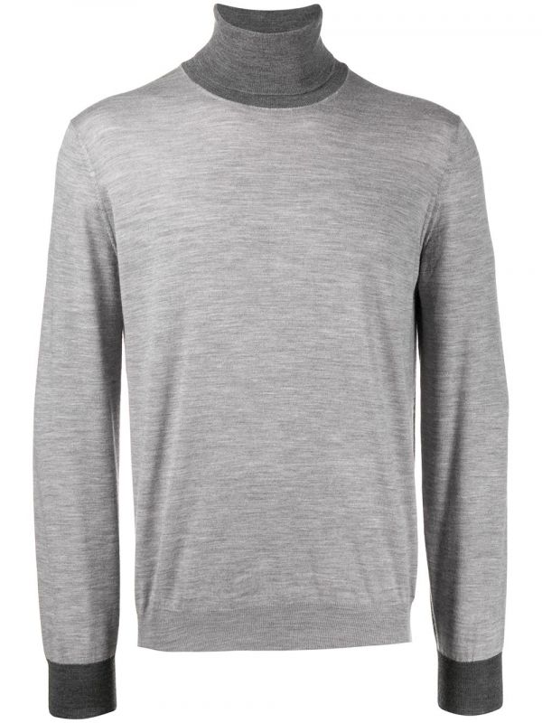  Brunello Cucinelli Turtleneck Jumper - Grey 