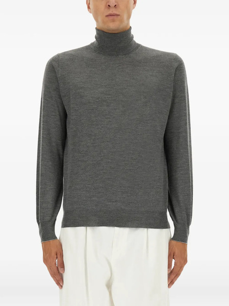  Brunello Cucinelli Turtleneck Sweater - Grey 