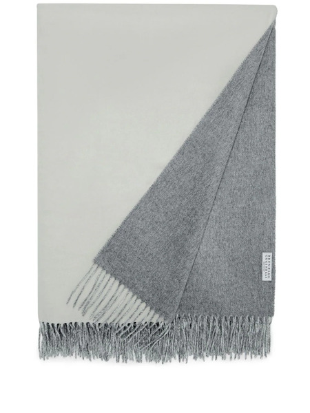  Brunello Cucinelli Two-tone Silk Blanket - Grey 