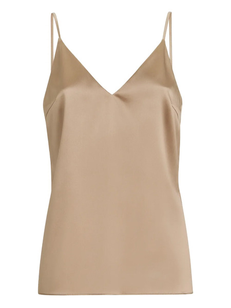  Brunello Cucinelli V-neck Top - Neutrals 