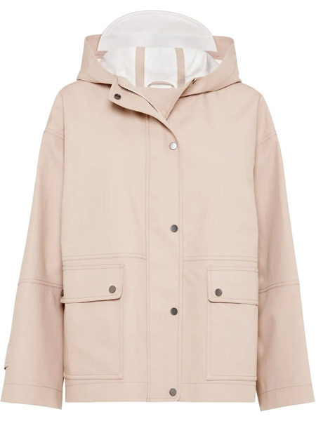  Brunello Cucinelli Water-resistant Canvas Jacket - Pink 