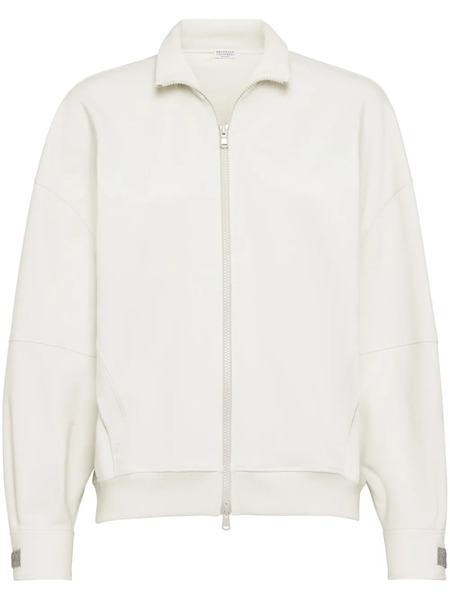  Brunello Cucinelli Zip-up Sweatshirt - Neutrals 
