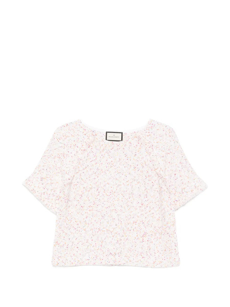  Bruno Manetti Popcorn Sweater - White 