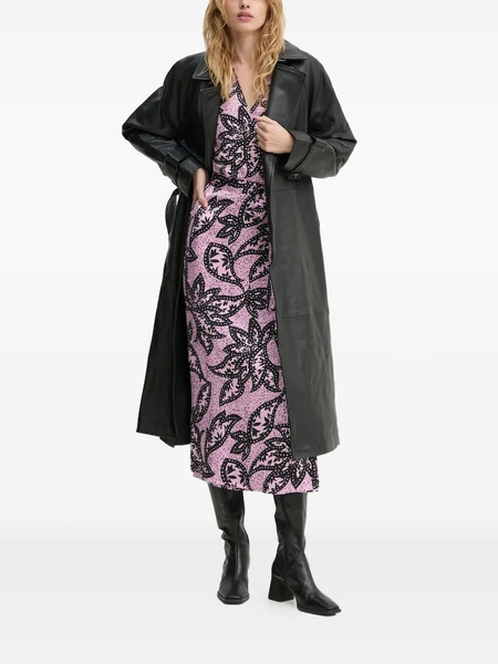  Bruuns Bazaar Floretbbcaisanas Midi Dress - Pink 