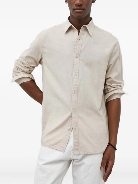  Bruuns Bazaar Linowbbgiil Button-down Shirt - Neutrals 