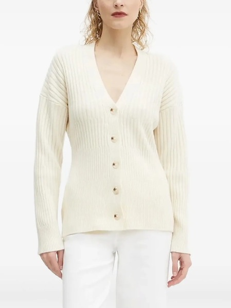  Bruuns Bazaar Ribbed Cardigan - Neutrals 