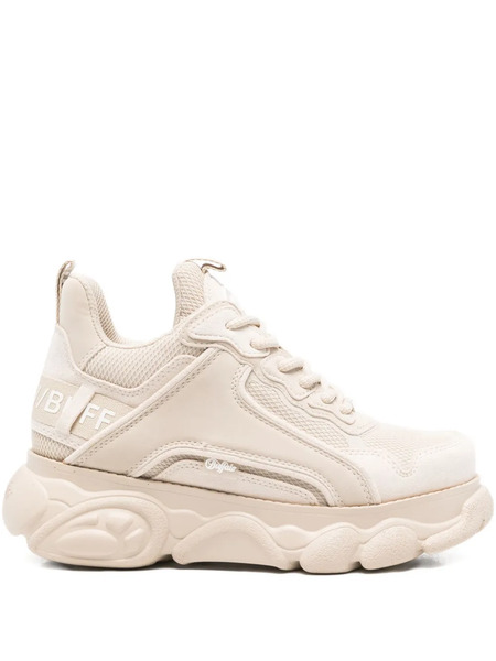  Buffalo Cdl Chai Leather Chunky Sneakers - Neutrals 
