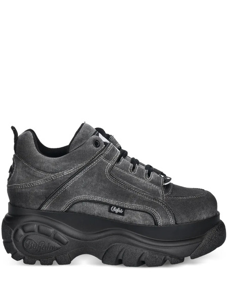  Buffalo Classic Platform Sneakers - Grey 