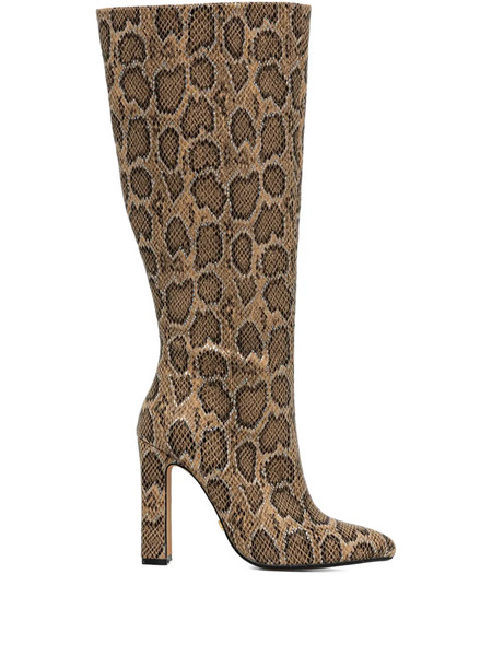  Buffalo 110mm July Pointed Boots - Neutrals 
