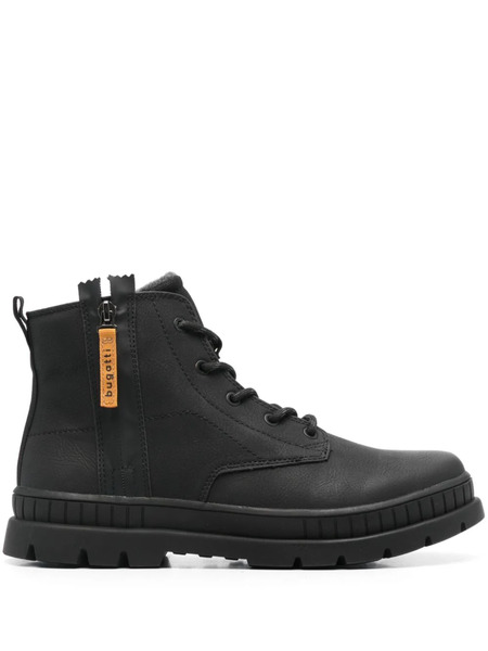 Bugatti Round-toe Ankle Boots - Black 