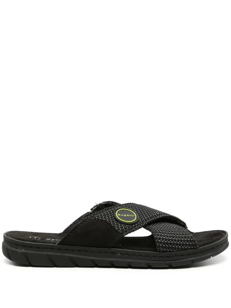  Bugatti Sani Mesh Slides - Black 