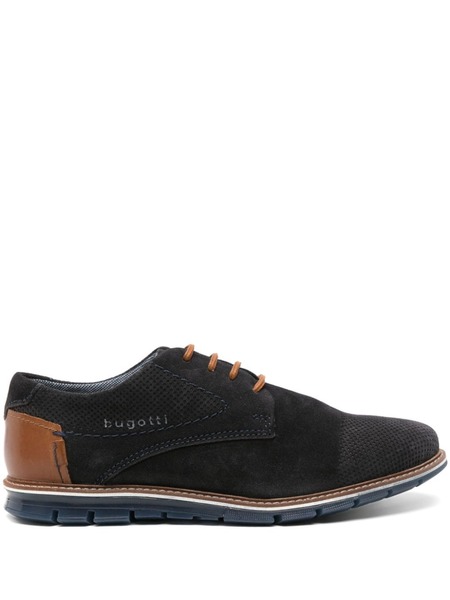  Bugatti Simone Panelled Boat Shoes - Blue 
