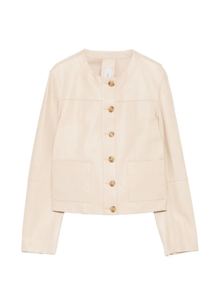  Bully Button Pocket Jacket - Neutrals 