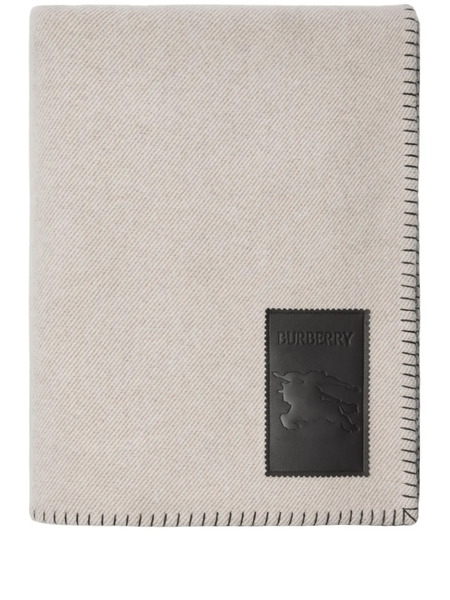  Burberry B Shield Blanket (200cm X 140cm) - Neutrals 