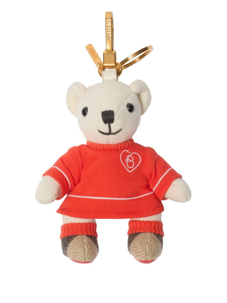  Burberry Bear Embroidered Keychain 