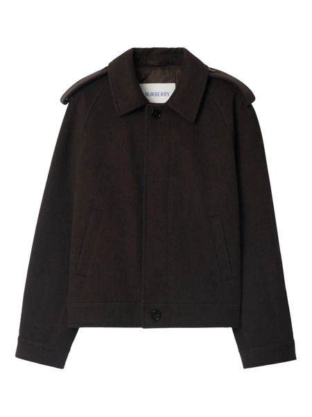  Burberry Cashmere Jacket - Brown 