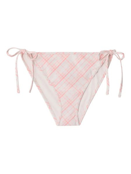  Burberry Check Bikini Briefs - Pink 