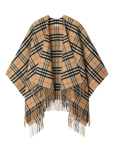  Burberry Check Cape - Neutrals 