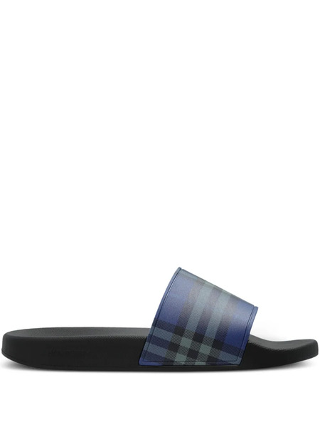  Burberry Check Flip-flops - Blue 