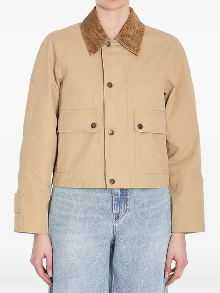 Burberry Cropped Jacket - Neutrals 