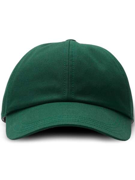  Burberry Equestrian Knight Cotton Cap - Green 