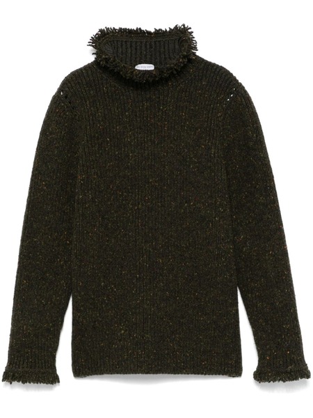  Burberry Fringed-edge Sweater - Green 