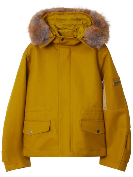  Burberry Hooded Jacket - Yellow 
