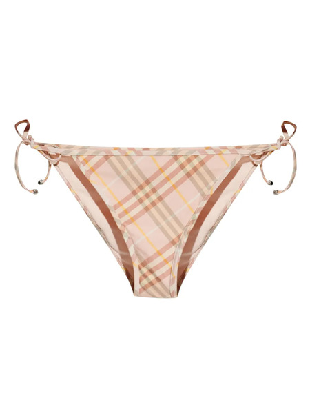  Burberry Ip Check Bikini Bottoms - Neutrals 