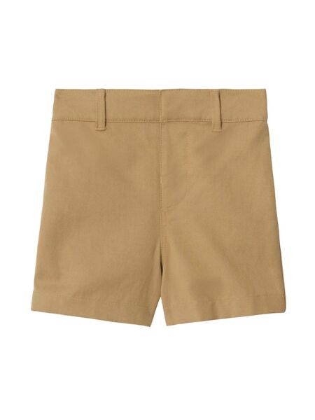  Burberry Kids Ekd Shorts - Neutrals 